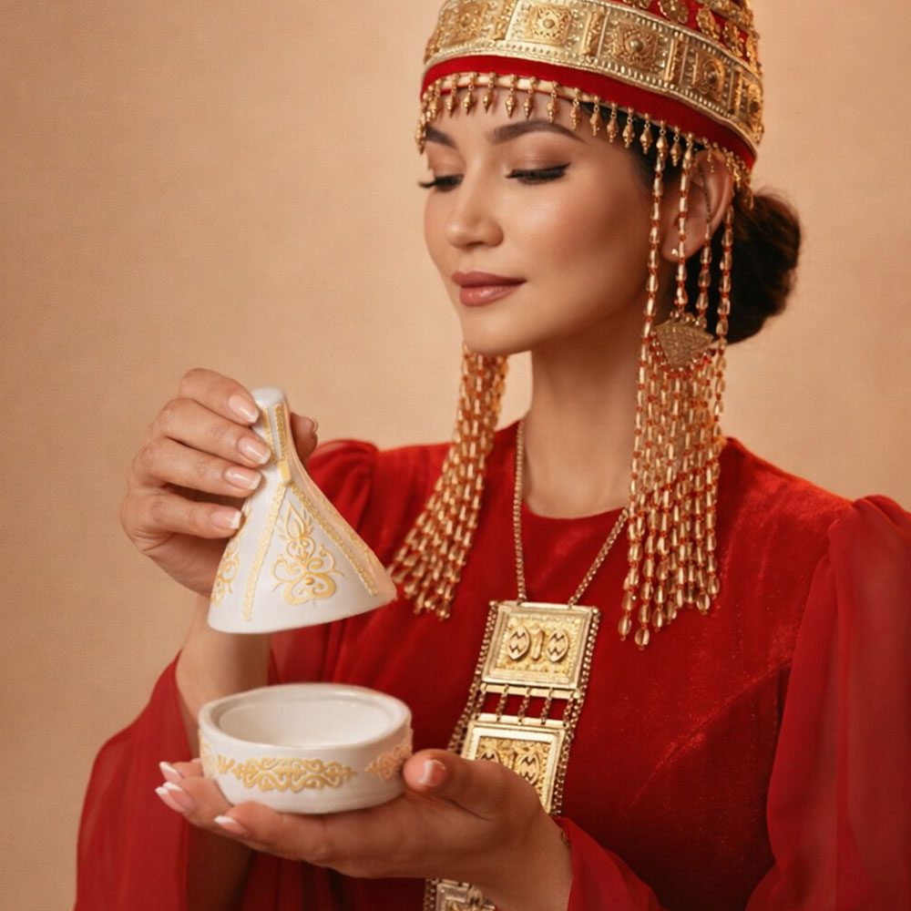 Саукеле в руках