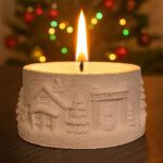 Зимняя Деревушка “New Year” Winter Village – Свеча — изображение 3