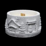 Зимняя Деревушка “New Year” Winter Village – Свеча