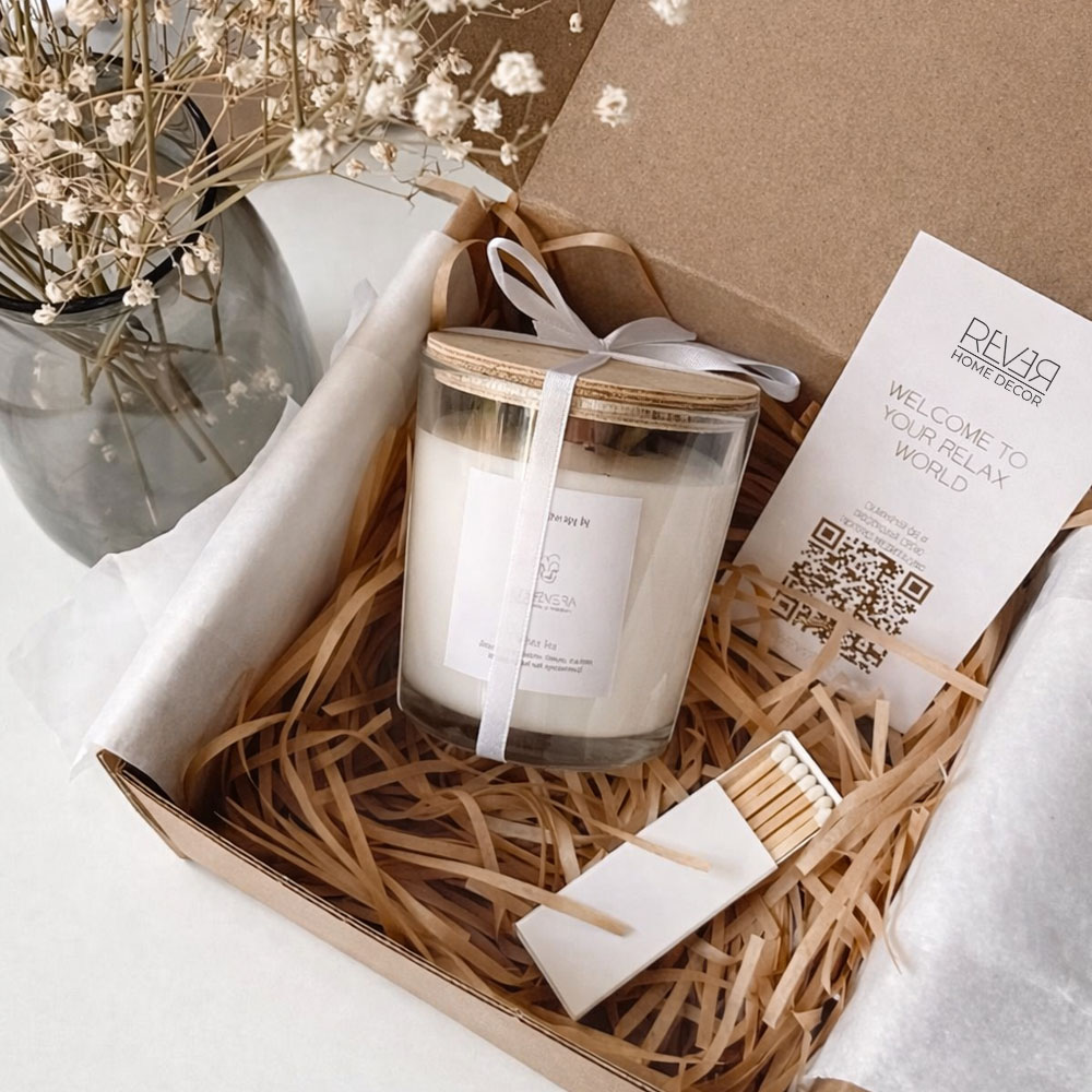 Свеча в стекле Набор "Moment" — изображение 1